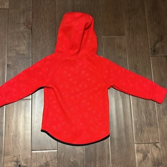 Disney junior Mickey Mouse hoodie light jacket, size 4, black red - Picture 5 of 5